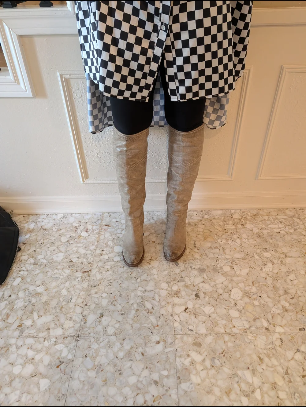 Rare Vintage 2000's Frye Over The Knee Boot
